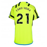 Arsenal Fabio Vieira #21 Vonkajší Ženy futbalový dres 2023-24 Krátky Rukáv